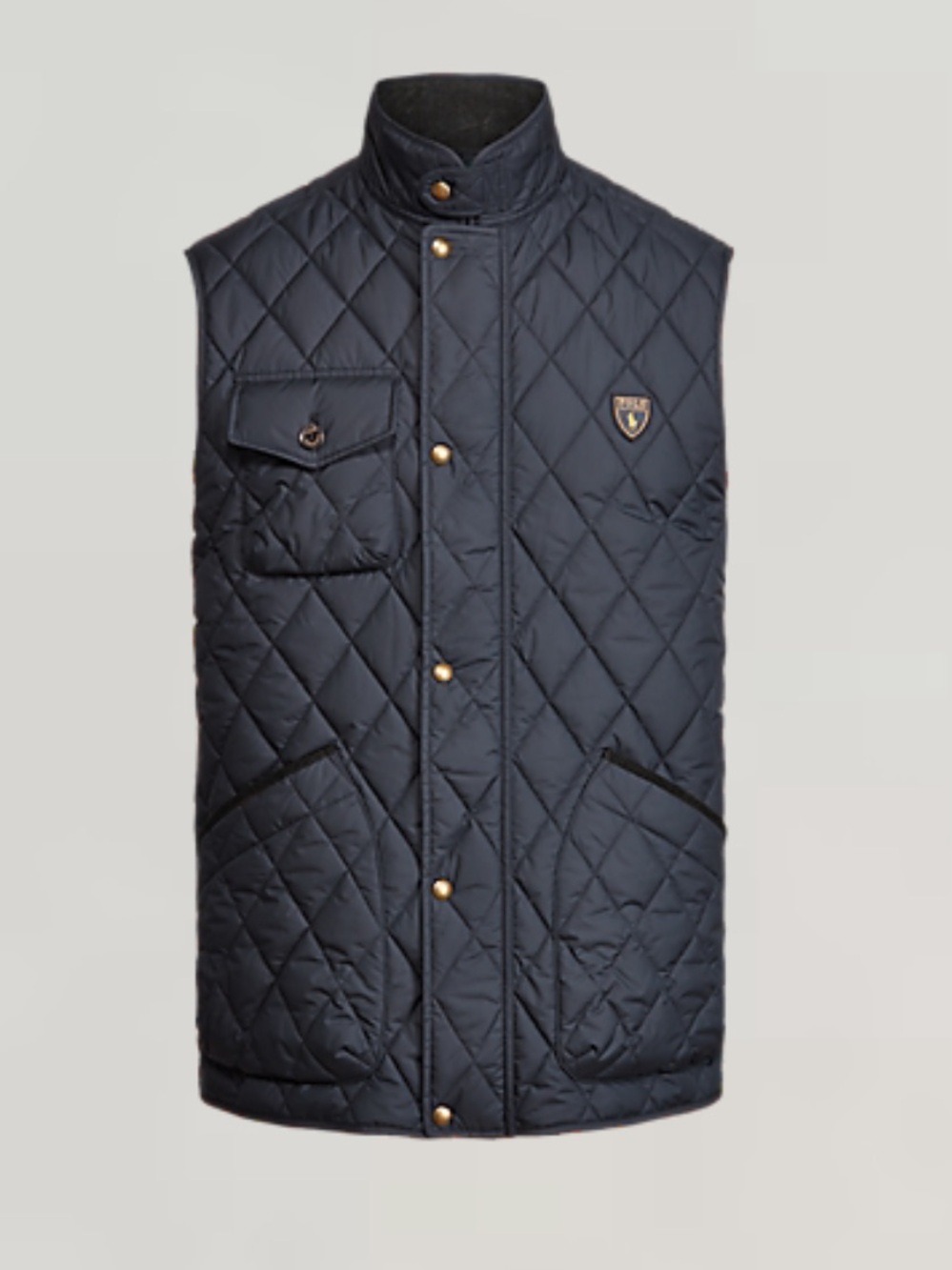 Polo Ralph Lauren Beaton Quilted Utility Vest Black 3XLT NWT